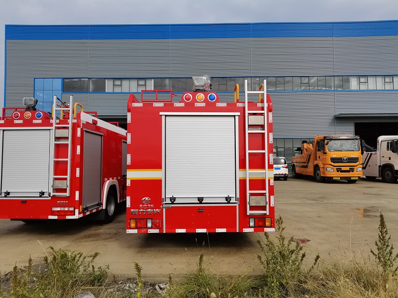五十铃3.5吨水罐消防车
